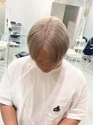 ショート カラー メンズ qulim所属・前橋 姫奈のヘアスタイル