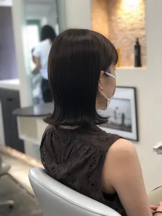 ミディアム GLADGE池袋所属・レイヤーカット ショート/宮本洋介のヘアスタイル