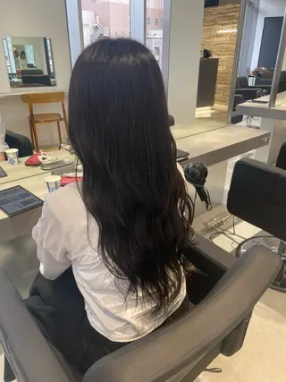 セミロング EIGHT／栄／ 諏訪　晃平のヘアスタイル