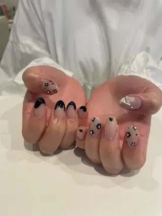 ネイル 束感まつ毛/ネイル/ LED♥KIRARAのマツエク・マツパデザイン