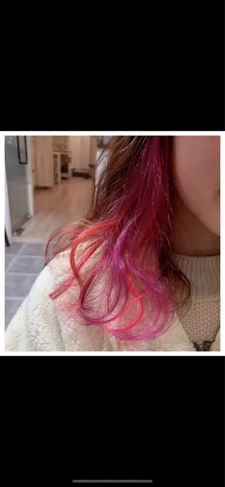 ミディアム 似合わせ/ブリーチ カラー.岡田友仁のヘアスタイル