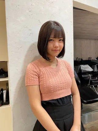 ショート カラー 髪質改善/Bloss om🌷高橋沙衣のヘアスタイル