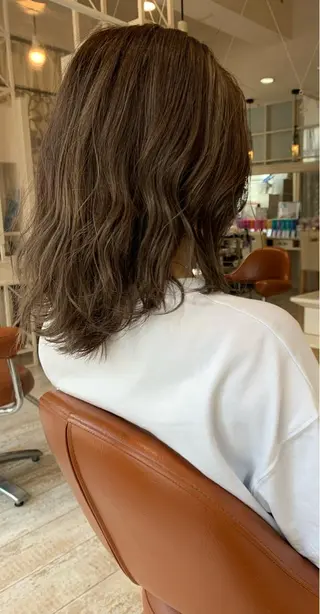 セミロング カラー 今里 雄大のヘアスタイル
