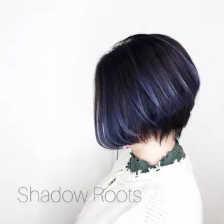 ショート 太白区白髪ぼかし/ ボブカット/千葉達人のヘアスタイル