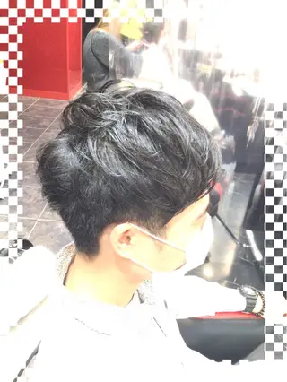 ショート メンズ Annon プライベートサロンのヘアスタイル