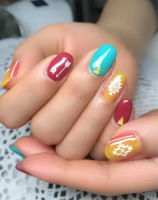 ネイル ゲン レイカのネイルデザイン