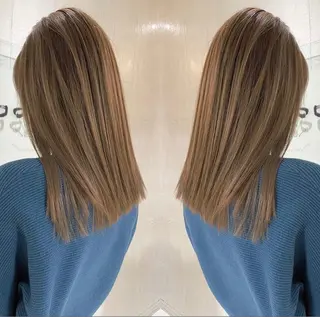 ミディアム カラー 河合秀明/ショート /ボブ/レイヤーのヘアスタイル