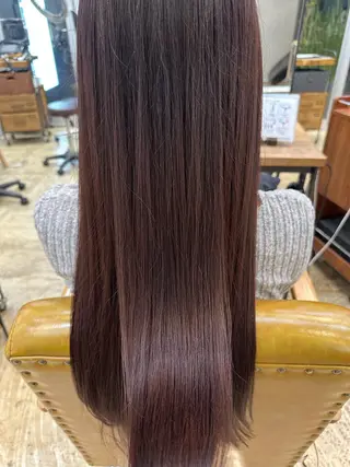 ロング カラー 木村 朱壱のヘアスタイル