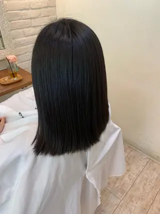 ミディアム SHANTi 飯塚 ヘアセット/髪質改善のヘアスタイル