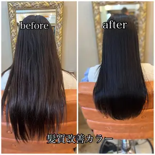 ロング ⚪️髪質改善 縮毛 店長 コウ⚪️のヘアスタイル