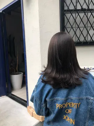 セミロング BAYhair salon所属・BAY ソウタのヘアスタイル