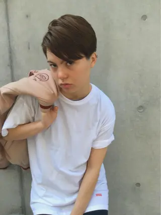 ショート カラー コジマ ダイスケのヘアスタイル