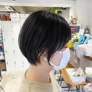 ショート ✨圧倒的満足度◎ 小顔美人ショート✨佃のヘアスタイル