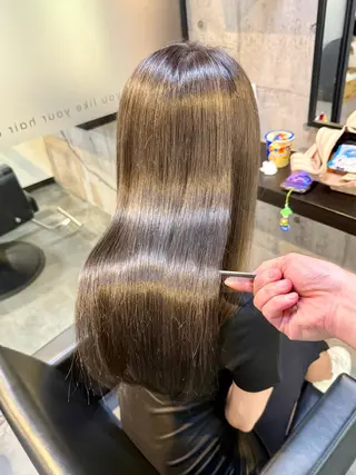 ロング 👑髪質改善カラー 中垣斗希のヘアスタイル