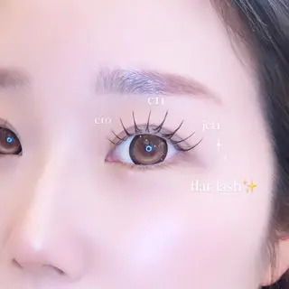 マツエク・マツパ GO TODAYシェアサロン 新宿Ciel店所属・Ayano ✴︎のマツエク・マツパデザイン