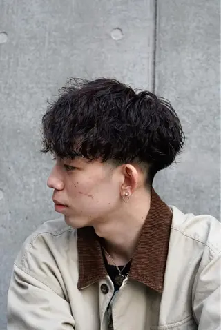 パーマ メンズ 🔹YUTA🔹 メンズパーマのヘアスタイル