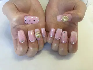 ネイル 💎🐰 saki. m 🐰💎のネイルデザイン