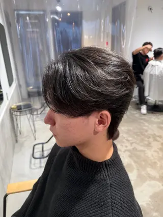 ミディアム パーマ メンズ メンズカットパーマ ✂️ JOYAのヘアスタイル