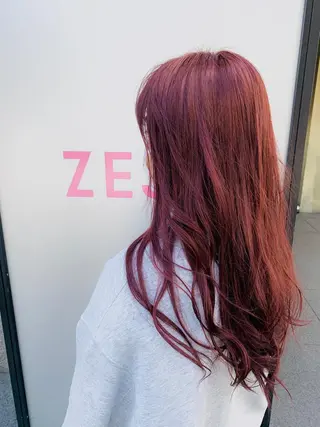 ミディアム カラー 立川/シールエクステ /みづきのヘアスタイル