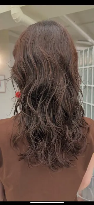 ロング パーマ レイヤー小顔ショート 吉田ジョウのヘアスタイル