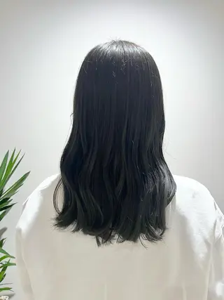 カラー MINX The pass所属・透明感ケアカラー/ レイヤー/ryokaのヘアスタイル