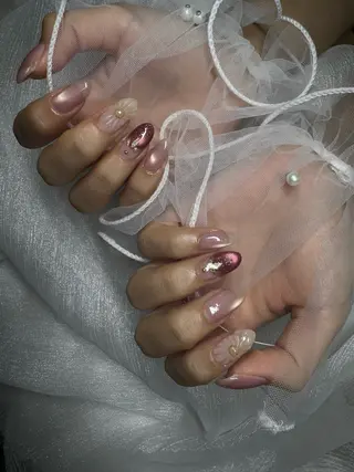 ネイル nail salon　neige所属・向井 唯紀世のネイルデザイン