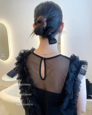 ヘアアレンジ HAIR MAKE SALON new  me所属・ヘアメイク new meのヘアスタイル