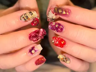 ネイル 爪神所属・＊爪神＊ 珠裕‪ miyuのネイルデザイン