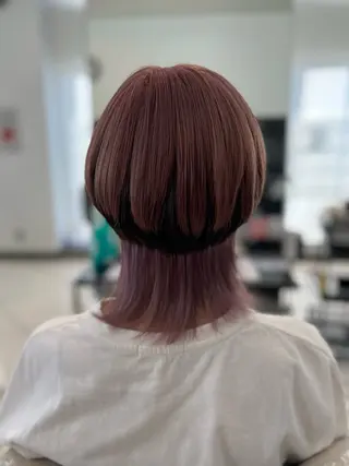 ミディアム カラー 【ショート／カラー】 小野隼広のヘアスタイル