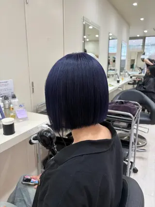 セミロング カラー ヘアアレンジ 💟RINNA 艶カラー💟のヘアスタイル