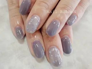 ネイル ネイルリボン 石田のネイルデザイン