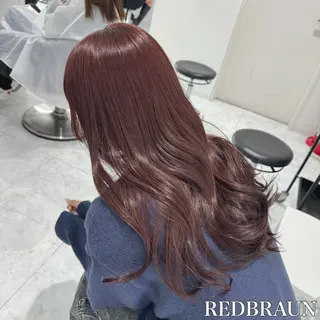 セミロング カラー ヘアアレンジ 🫧原宿艶ワンカラー /ダブルカラー🫧のヘアスタイル