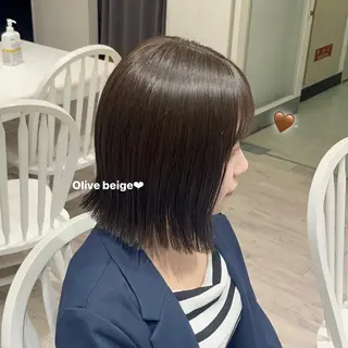 ショート カラー 𝑴𝒊𝒌𝒖💝 透明感モテカラーのヘアスタイル