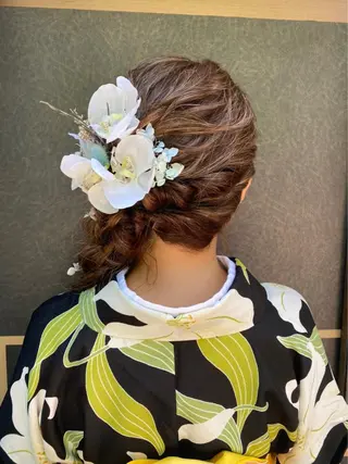 ロング 六本木/ヘアセット /hairmakeのヘアスタイル