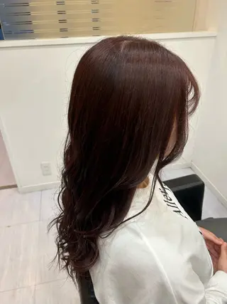 カラー 横山 香音のヘアスタイル