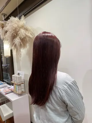 カラー 木村 柚伊のヘアスタイル