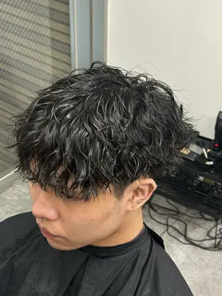 ショート パーマ メンズ お悩み解消✨/ メンズパーマ✨/直樹のヘアスタイル
