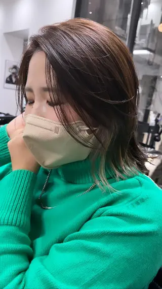 ミディアム heir studio Baretta所属・山本 銀次郎のヘアスタイル