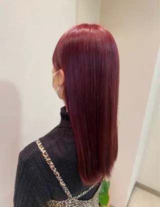 カラー 上村 里奈のヘアスタイル