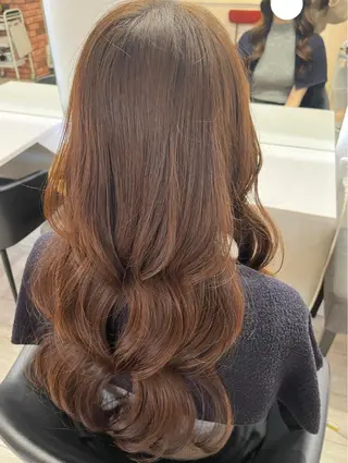 ロング 大城 美月のヘアスタイル