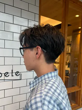 メンズ .⋆𝜗𝜚飯岡 彩音.⋆𝜗𝜚のヘアスタイル