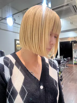 似合わせカットカラー 🤍🎀honokaのヘアスタイル