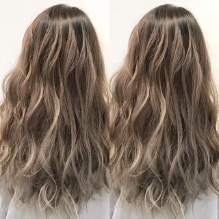 ロング カラー ヘアアレンジ BANK'S hair所属・💐ケラチン 髪質改善寺坂雄飛💐のヘアスタイル
