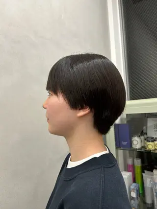 ショート 大阪中津カットモデル 🎀植嶋実歩のヘアスタイル