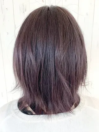 ミディアム 髪質改善/ハイライト 小林秀樹のヘアスタイル