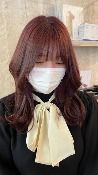 ロング カラー 🇰🇷韓国ヘア 🇰🇷ナミユウのヘアスタイル