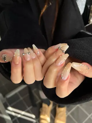 ネイル Hata nail 🎀個性派ニュアンスのネイルデザイン