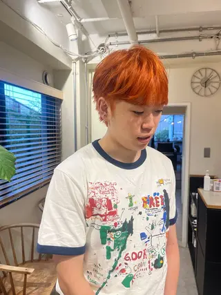 カラー メンズ 🦮shiori アイドルオタク🦮のヘアスタイル