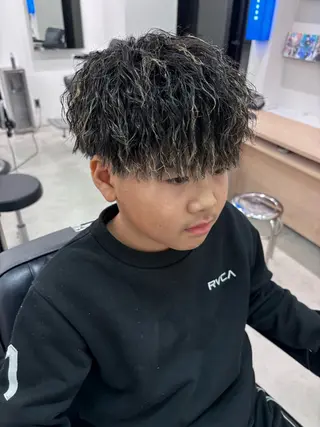 パーマ メンズ 土岐 仁/メンズ専門 パーマ特化美容師🌀のヘアスタイル