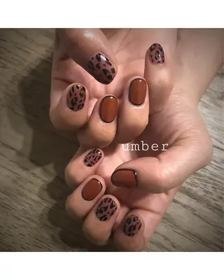 ネイル umber 三茶1分のネイルデザイン